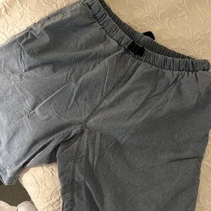 Vintage slate blue gramicci shorts